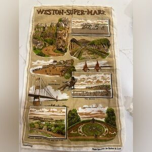 Weston-super-Mare Tea Towel made exclusively for Walker and Ling